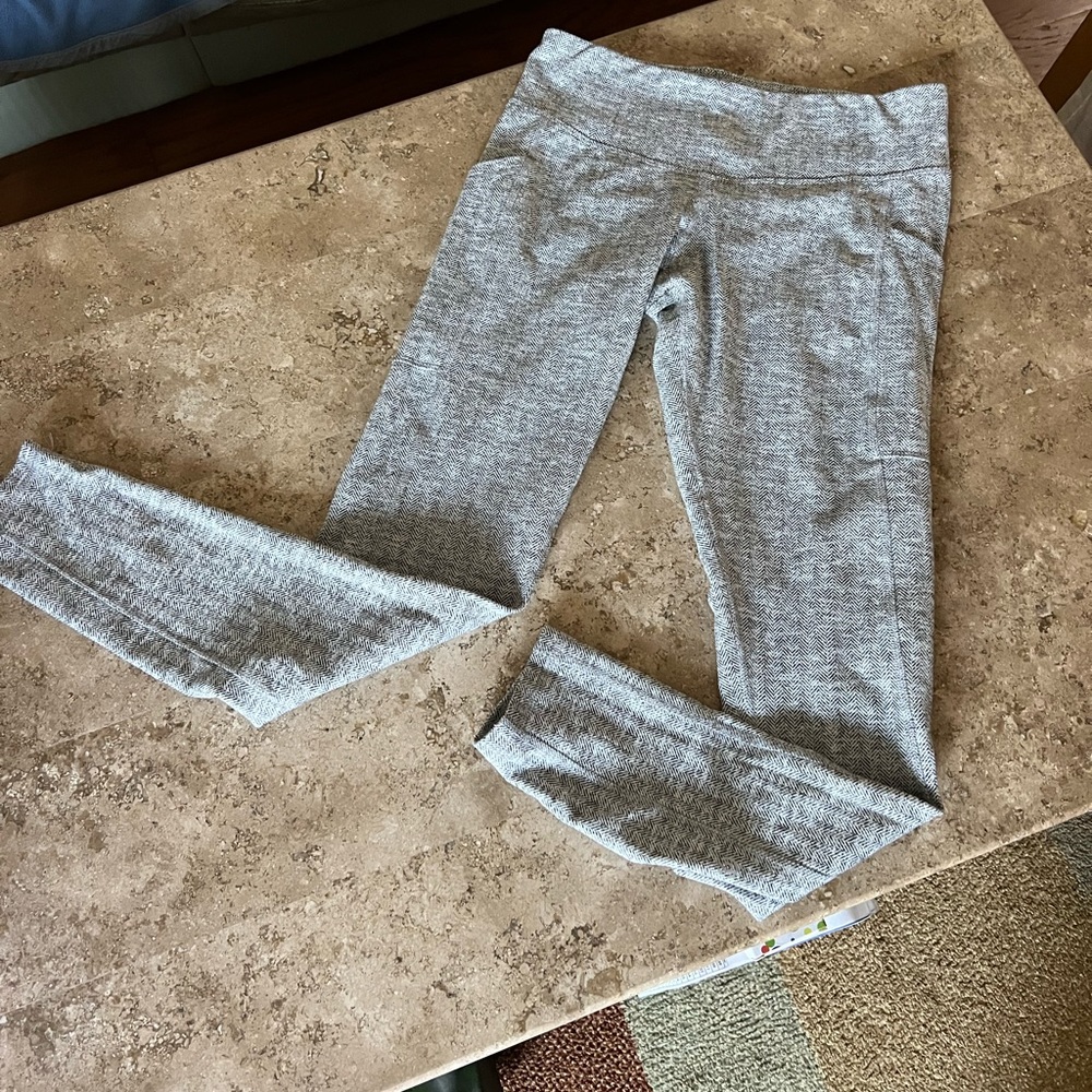 Champion Herringbone Pattern Full Length Leggings Size M